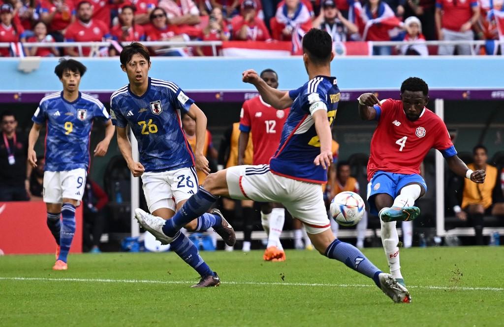 日本对阵哥斯达黎加比赛集锦